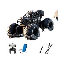 Carro RC Anfíbio 4WD À Prova d'Água Para Crianças, Controle Remoto 2.4G, Brinquedo De Caminhão Todo