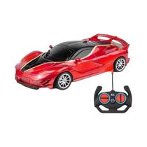 Carro RC de Alta Velocidade 24G 4CH com Luzes LED - Brinquedo de Corrida e Drift 1:18