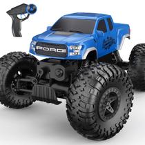 Carro RC DOUBLE E Ford Raptor F150 4WD Monster Truck escala 1:18