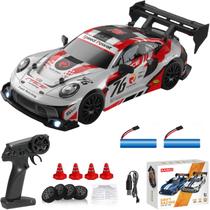 Carro RC Drift KAIMIO 1:24 Scale 4WD 2,4 GHz 30 KM/H com luzes LED Carro RC Drift KAIMIO 1:24 Scale 4WD 2,4 GHz 30 KM/H com luzes LED