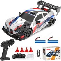 Carro RC Drift KAIMIO 1:24 Scale 4WD 2,4 GHz 30 KM/H com luzes LED