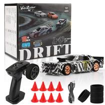 Carro RC Drift VoleRusher RC 1/43 Scale Mini 4WD 15 km/h de velocidade Carro RC Drift VoleRusher RC 1/43 Scale Mini 4WD 15 km/h de velocidade