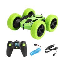 Carro RC Dublê 24G - Dupla Face, Rotação 360°, Off-Road, para Crianças