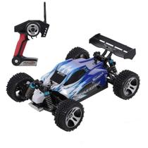 Carro RC GoolRC WLtoys A959 1:18 Escala 2,4 Ghz 4WD 45 KM/H azul