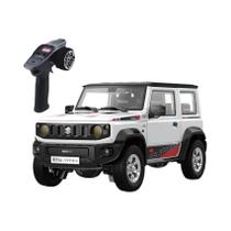 Carro RC Infantil Escala 1/16 SUZUKI JIMNY 4WD Crawler RTR 2.4Ghz Modelo Rastejante off Road Com