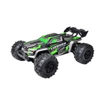 Carro RC Monster Truck 4WD de Alta Velocidade (70km/h) - 1:16 com Controle Remoto e LED Carro RC Monster Truck 4WD de Alta Velocidade (70km/h) - 1:16 com Controle Remoto e LED