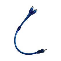 Carro RCA Y Splitter Cabo Adaptador, Áudio MP3, Cord Converter para AUX Amplificador