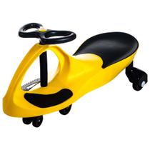 Carro Ride On Toy Lil' Rider Wiggle sem baterias, 3 anos ou mais amarelo