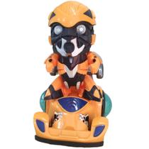 Carro Robo Bumblebee Com Som & Luzes Para Meninos & Meninas
