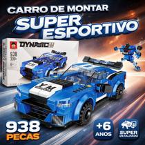 Carro Robô De Construção Blocos Educativo Criatividade Infantil Brinquedo Presente Entrega Ágil Carro Robô De Construção Blocos Educativo Criatividade Infantil Brinquedo Presente Entrega Ágil