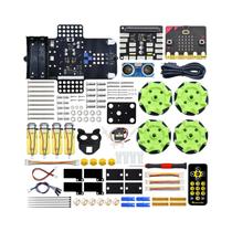 Carro Robô Mecanum 4WD Microbit V2.0 Kit De Carro Inteligente Com Programação Python Da Keyestudio