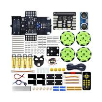 Carro Robô Microbit 4WD V2.0 Programação Em Python Kit De Carro Inteligente Da Keyestudio