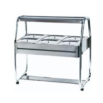 Carro Self Service Salada Frio de 06 Cubas Cinza SS06C IBET