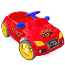 Carro Spider Car Infantil ATT Cor Vermelho Com Rodas Em EVA Para Meninos - Homeplay