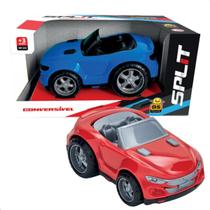 Carro split conversivel cx bs toys carrinho brinquedo