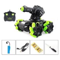 Carro Tanque Controle Remoto Veículo Rotativo 360