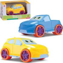 Carro tchuco baby cars roda livre colors 16x9x7cm na caixa - SAMBA TOYS