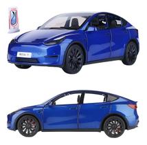 Carro Tesla Miniatura Elétrico Abre Portas Capo Buzina 124 Carro Tesla Miniatura Elétrico Abre Portas Capo Buzina 124