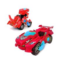 Carro Transforma Robô Vira Dinossauro Bate Volta Som Luz Led Carro Transforma Robô Vira Dinossauro Bate Volta Som Luz Led
