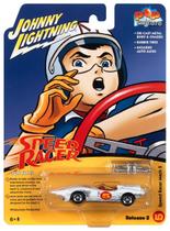 Carro transmitido sob pressão Johnny Lightning Speed Racer Mach V 1/64