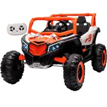 Carro UTV Elétrico Bang Toys Pulse XR7 Laranja 12V com Controle Remoto Carro UTV Elétrico Bang Toys Pulse XR7 Laranja 12V com Controle Remoto