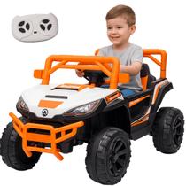 Carro UTV Elétrico Bang Toys Solar Cruiser Laranja 12V Controle