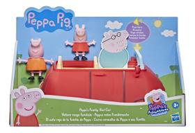 Carro - Vermelho Da Peppa e Sua Familia Club HASBRO