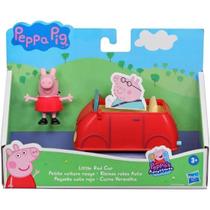 Carro Vermelho Papai Pig E Figura Peppa 6Cm Hasbro F2212