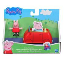 Carro Vermelho Papai Pig E Figura Peppa 6Cm Hasbro F2212