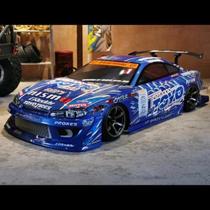 Carroceria RC Drift TY15 Silvs S15 GP Escala 1/10 Com 195 De Largura, Pintada Com Abajur Para HSP