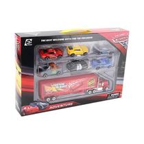 Carros 3 Disney Pixar - Set com 7 Carrinhos de Metal - Relâmpago McQueen e Jackson Storm