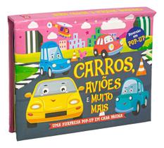 Carros, Aviões e Muito Mais: Uma Surpresa Pop-up Em Cada Página