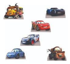 Carros da Disney Kit 6 Enfeites Decoração Festa Infantil