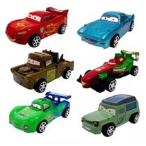 Carros De Brinquedo 6 Unidades Relâmpago Mcqueen E Amigos