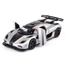 Carros de brinquedo FLYKIRIN Koenigsegg One Diecast 1/32 com som de luz Carros de brinquedo FLYKIRIN Koenigsegg One Diecast 1/32 com som de luz