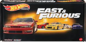 Carros de brinquedo Hot Wheels Premium Velozes e Furiosos x5 1:64