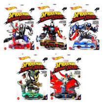 Carros de Brinquedo Mattel Venomized Marvel Maximum Venom Pacote com 5
