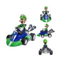 Carros De Brinquedo Super Mario Com Fricção, Bonecos De Ação Bowser, Princesa Peach, Yoshi, Toad,