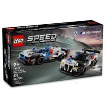 Carros de Corrida BMW M4 GT3 e BMW M Híbrido V8 Lego Speed Champions