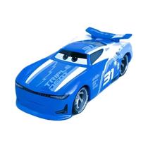 Carros De Metal Fundido Disney Pixar Cars 3: Faísca McQueen NO.19, Poppy, Jackson Storm E Ramirez