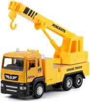 Carros de metal para caminhões de construção Toy Crane com luz e som