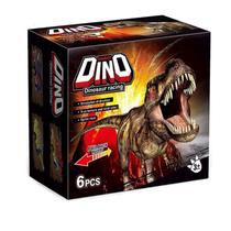 Carros Dinossauros Pull Back Racers 6 pçs
