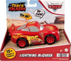 Carros Disney Cars McQueen - Track Talkers c/som 15cm Mattel