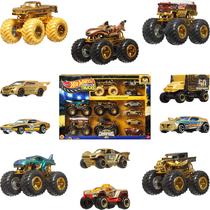 Carros e caminhões de brinquedo Hot Wheels Monster Trucks Trophy Champions