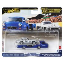 Carros fundidos sob pressão Hot Wheels Team Transport Mercedes-Benz 300SL