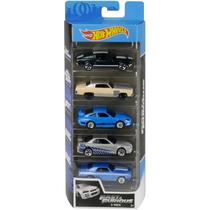 Carros Hot Wheels Fast and Furious - Pacote com 5 Veículos