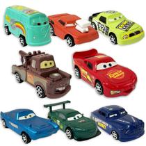 Carros Relampago Mcqueen Kit 8 Carrinhos