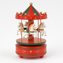 Carrossel Musical a Corda Caixinha De Enfeite Para Decoração Carrossel Musical a Corda Caixinha De Enfeite Para Decoração