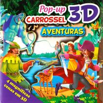 Carrossel Pop-Up 3d - Aventuras - VALE DAS LETRAS