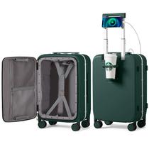 Carry On Luggage mixi Hard Shell com carregador de telefone Cup de 20 polegadas